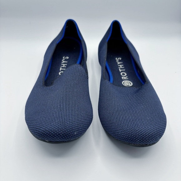 Rothy's The Loafer 9 Navy Blue - Picture 2 of 6